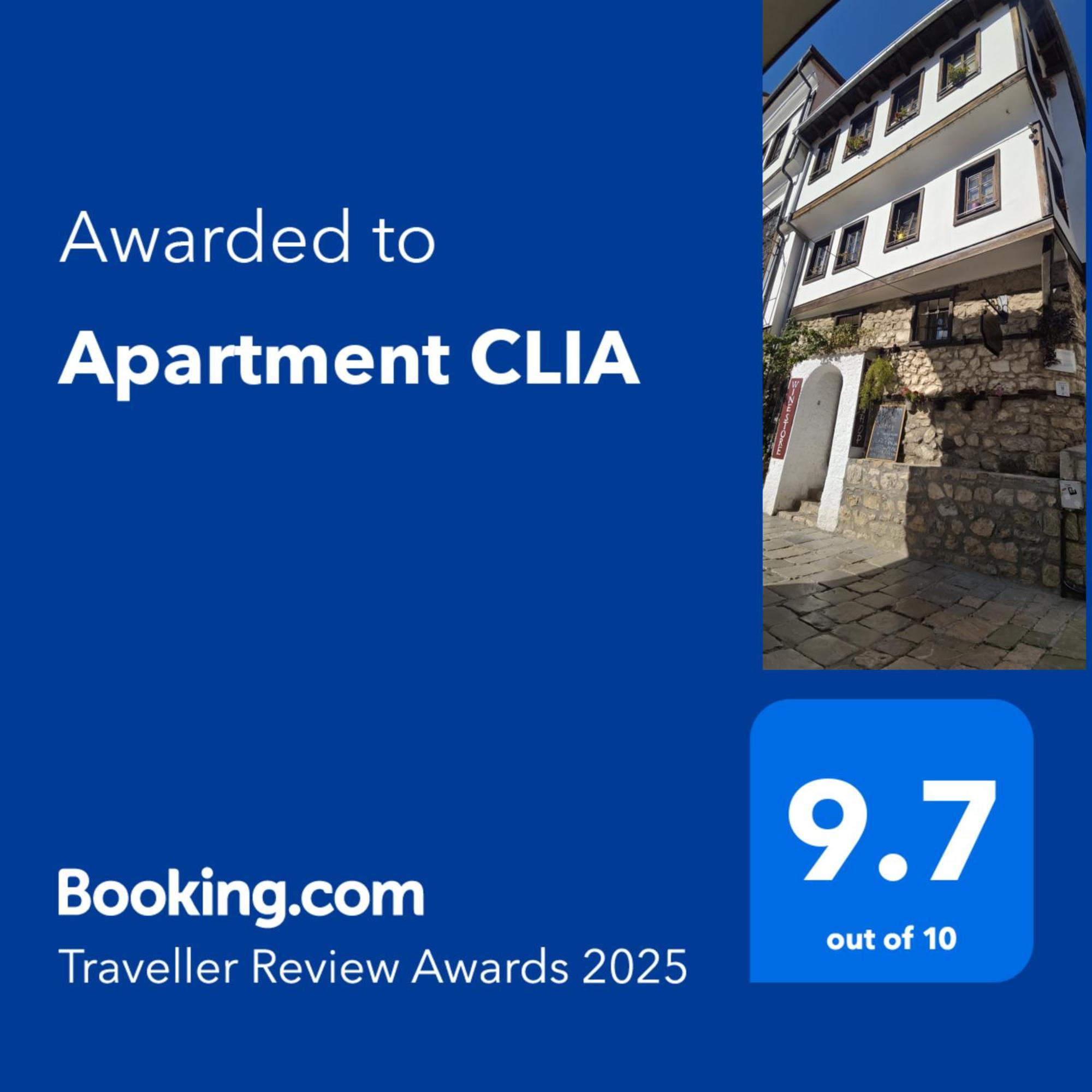 Apartment Clia Ochrid Exteriér fotografie